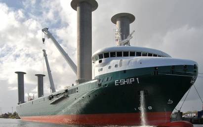 Escale du navire « E-Ship-1 » à Rouen les 5 et 6 Mars 2015