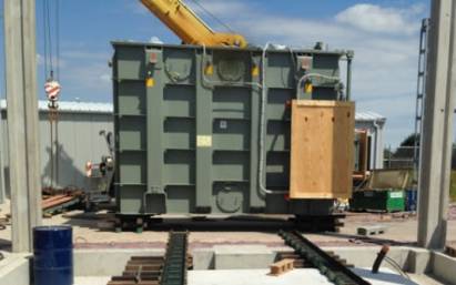 Un transformateur finlandais de 56 tonnes livré par Promaritime
